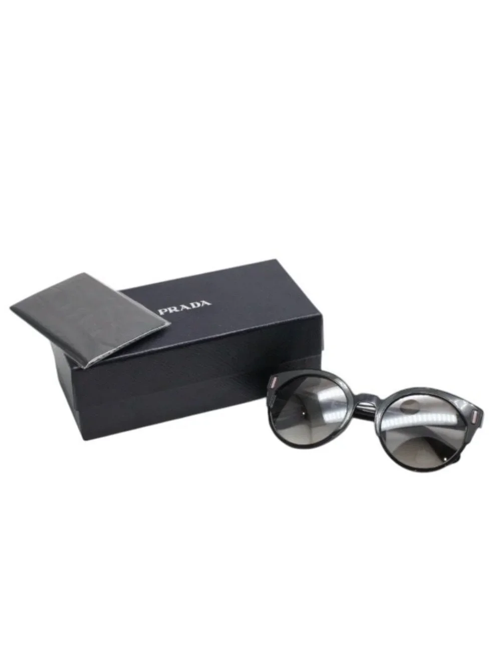 Prada Sunglasses 53 22 Eyewear Black Green